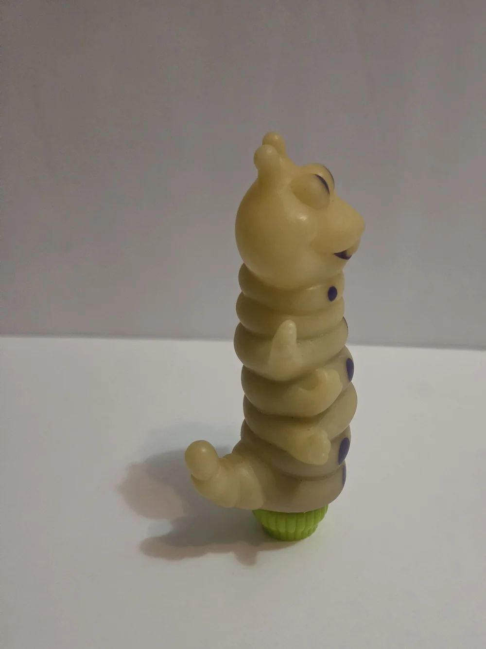 Vintage Avon Caterpillar Balm Holder Glow In The Dark